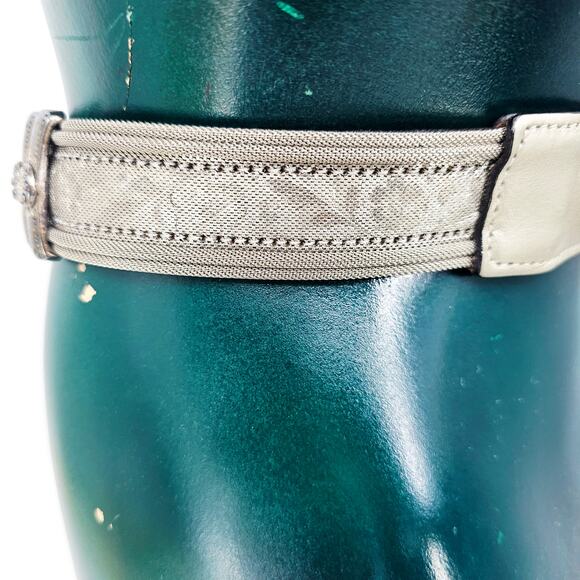 Streets Ahead Silver Tone Link Statement Waist Belt Women's S-M Western Boho - Picture 4 of 7